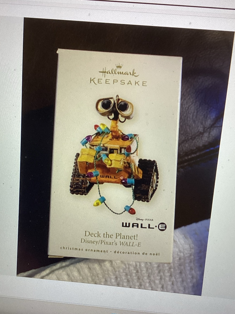 WALL·E Yellow Christmas Ornament - Deck the Planet!